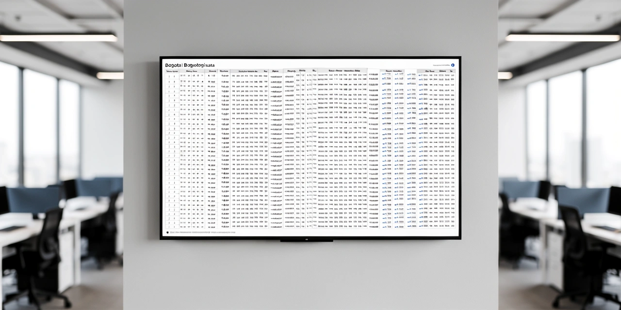 Data matrices and business analytics visualization